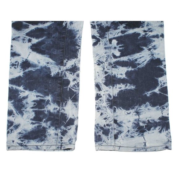 Grindhouse Bleached‎ Washed Jeans Unique Designs Mens Size 44W 31L - Picture 8 of 9